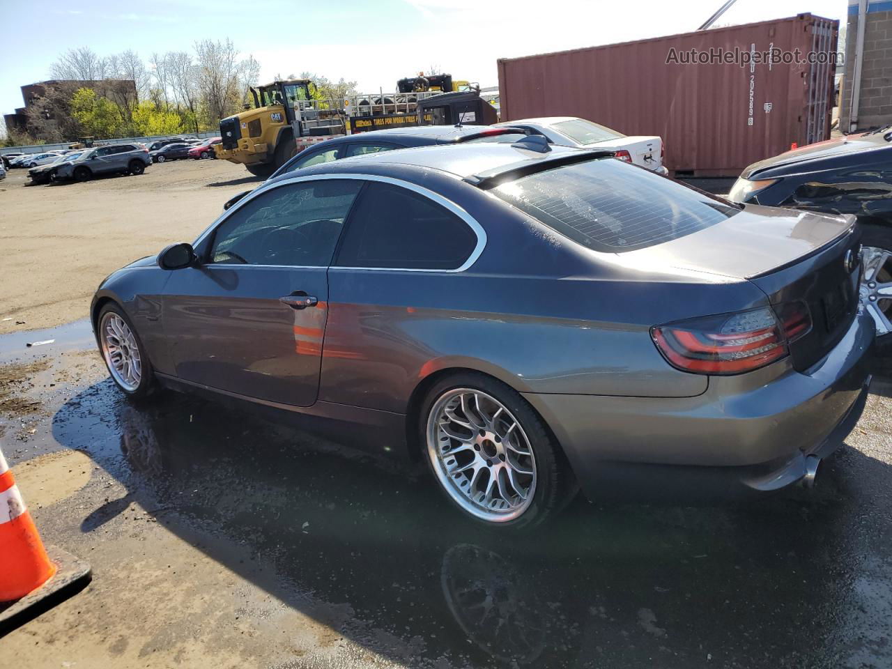 2008 Bmw 335 Xi Gray vin: WBAWC73588E066356