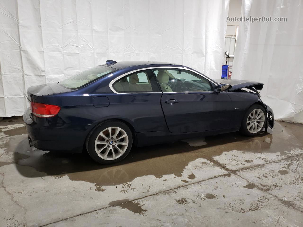 2008 Bmw 335 Xi Синий vin: WBAWC73598E064955