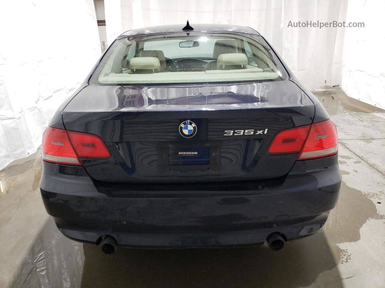 2008 Bmw 335 Xi Blue vin: WBAWC73598E064955