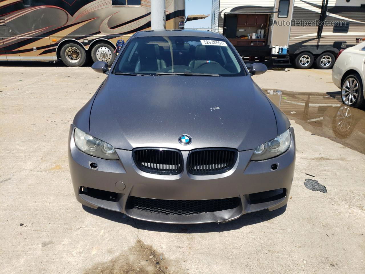 2008 Bmw 335 Xi Gray vin: WBAWC735X8E062437