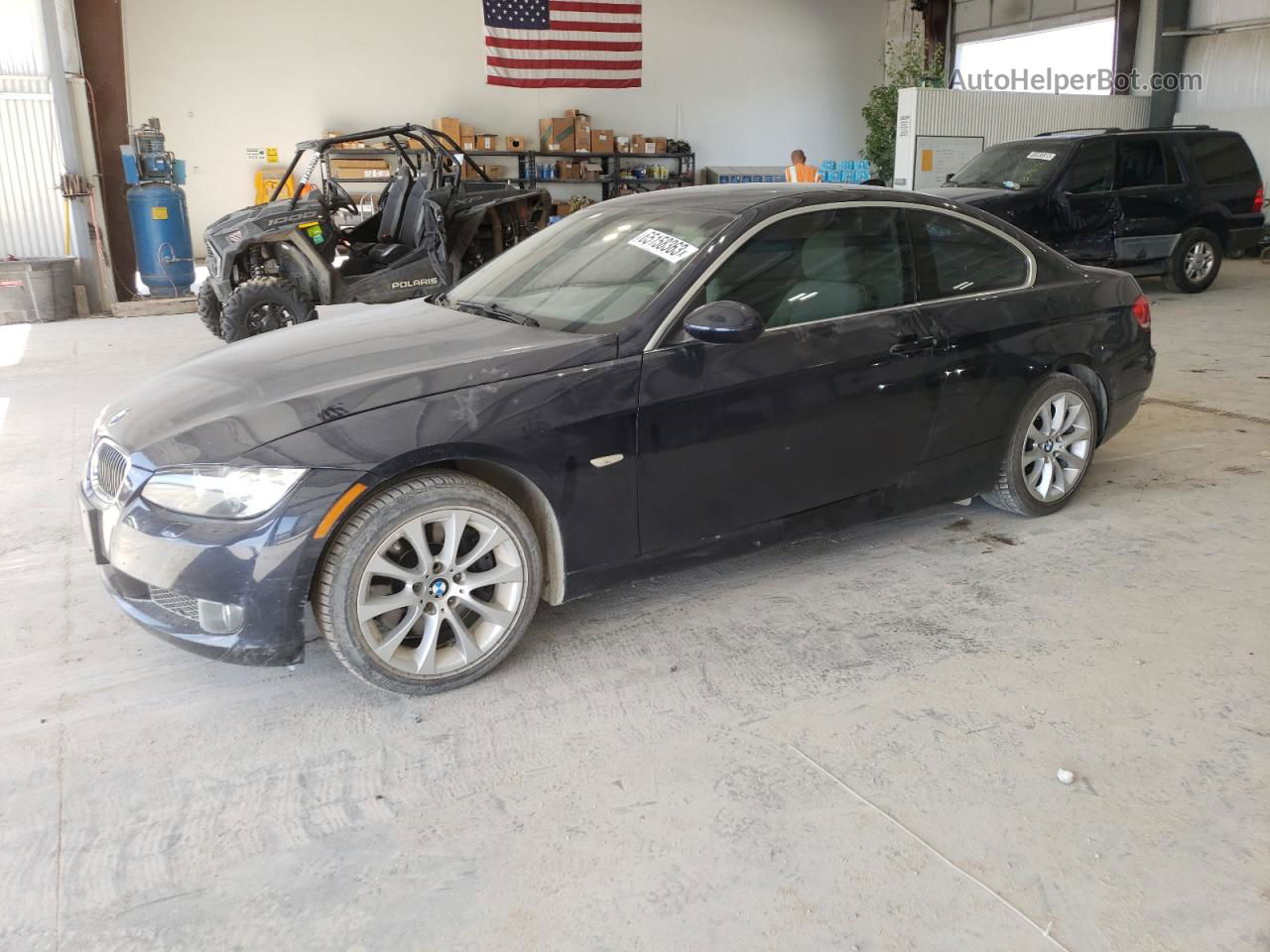 2008 Bmw 335 Xi Blue vin: WBAWC735X8E064902