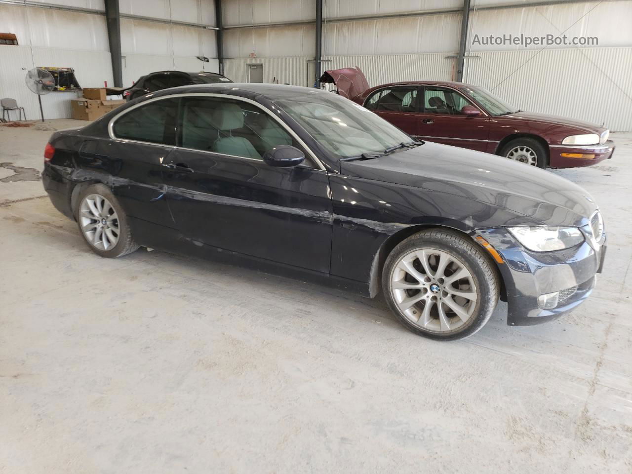 2008 Bmw 335 Xi Синий vin: WBAWC735X8E064902