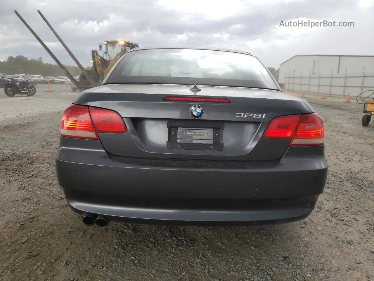 2008 Bmw 328 I Gray vin: WBAWL13508PX20686