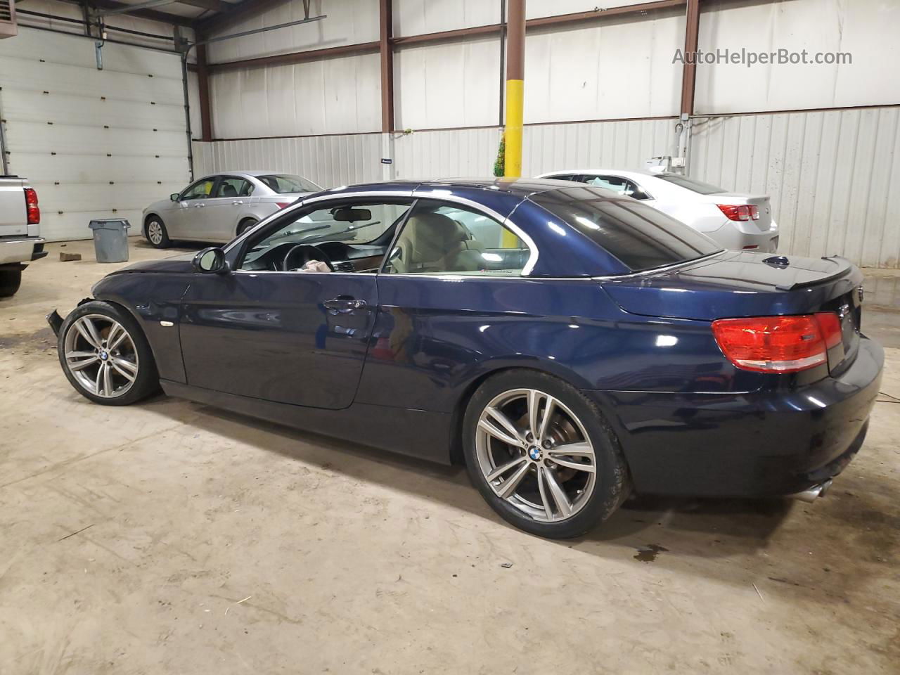 2008 Bmw 328 I Blue vin: WBAWL13538PX18933