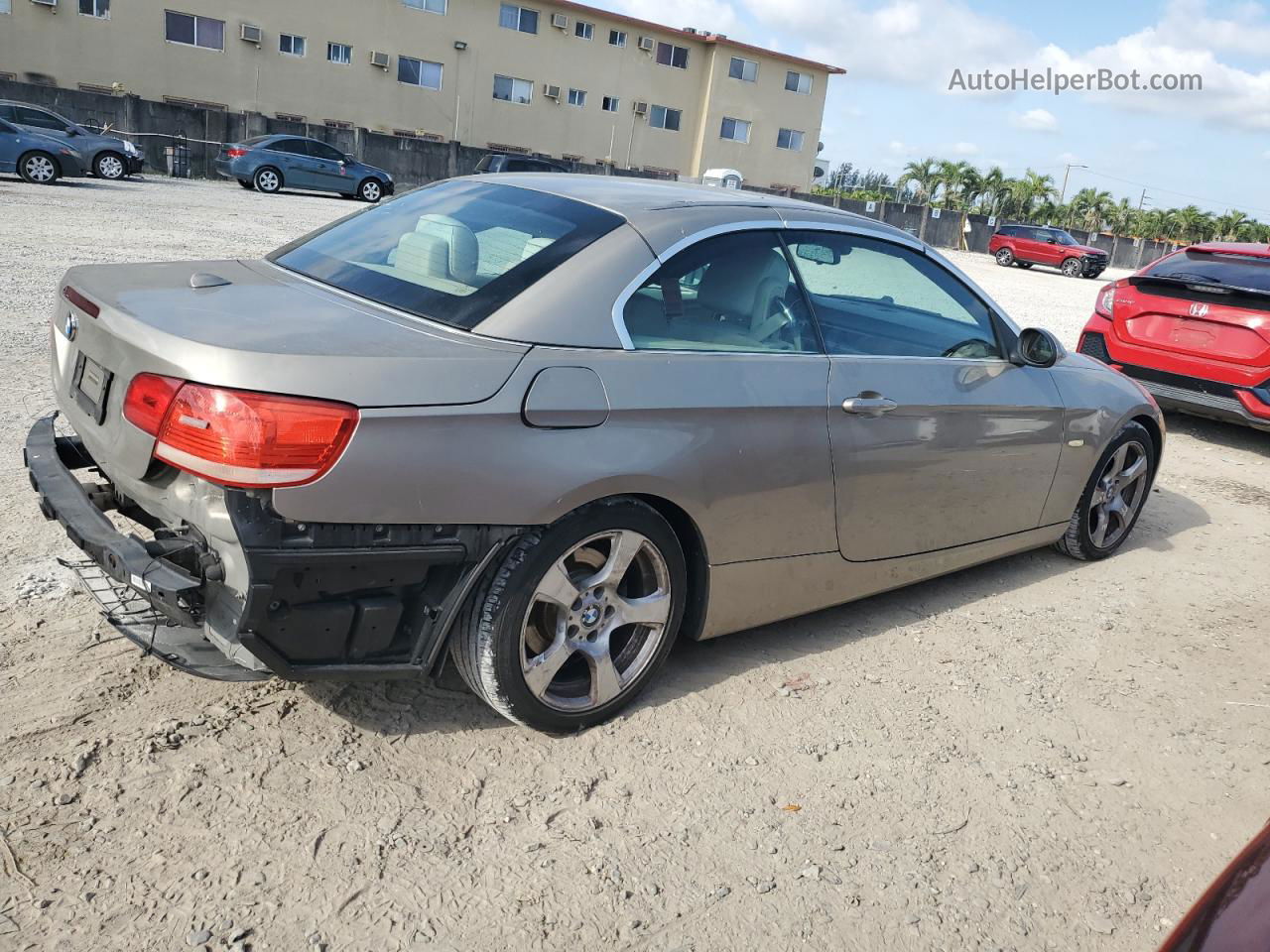 2008 Bmw 328 I Tan vin: WBAWL13538PX19208