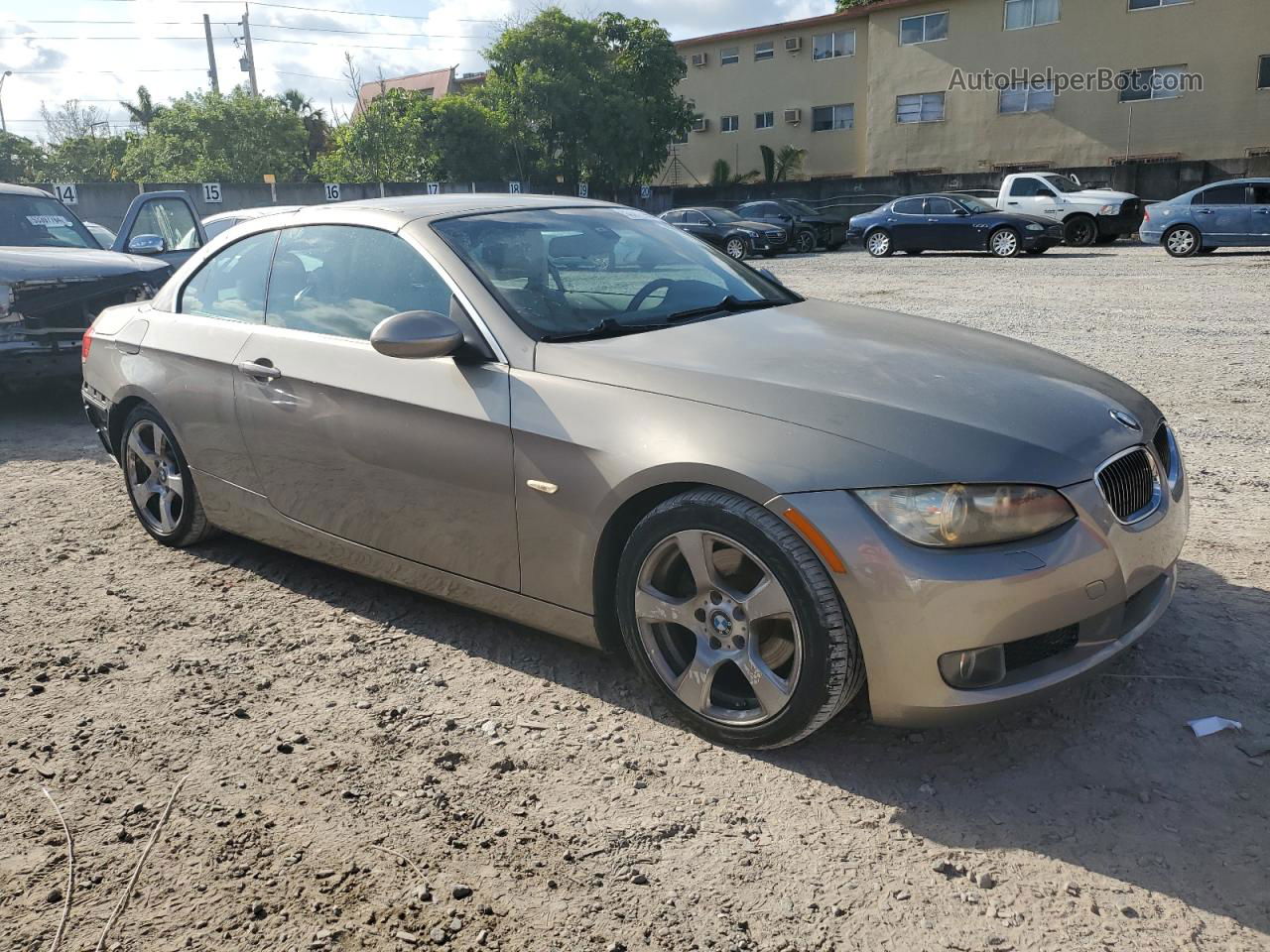 2008 Bmw 328 I Tan vin: WBAWL13538PX19208