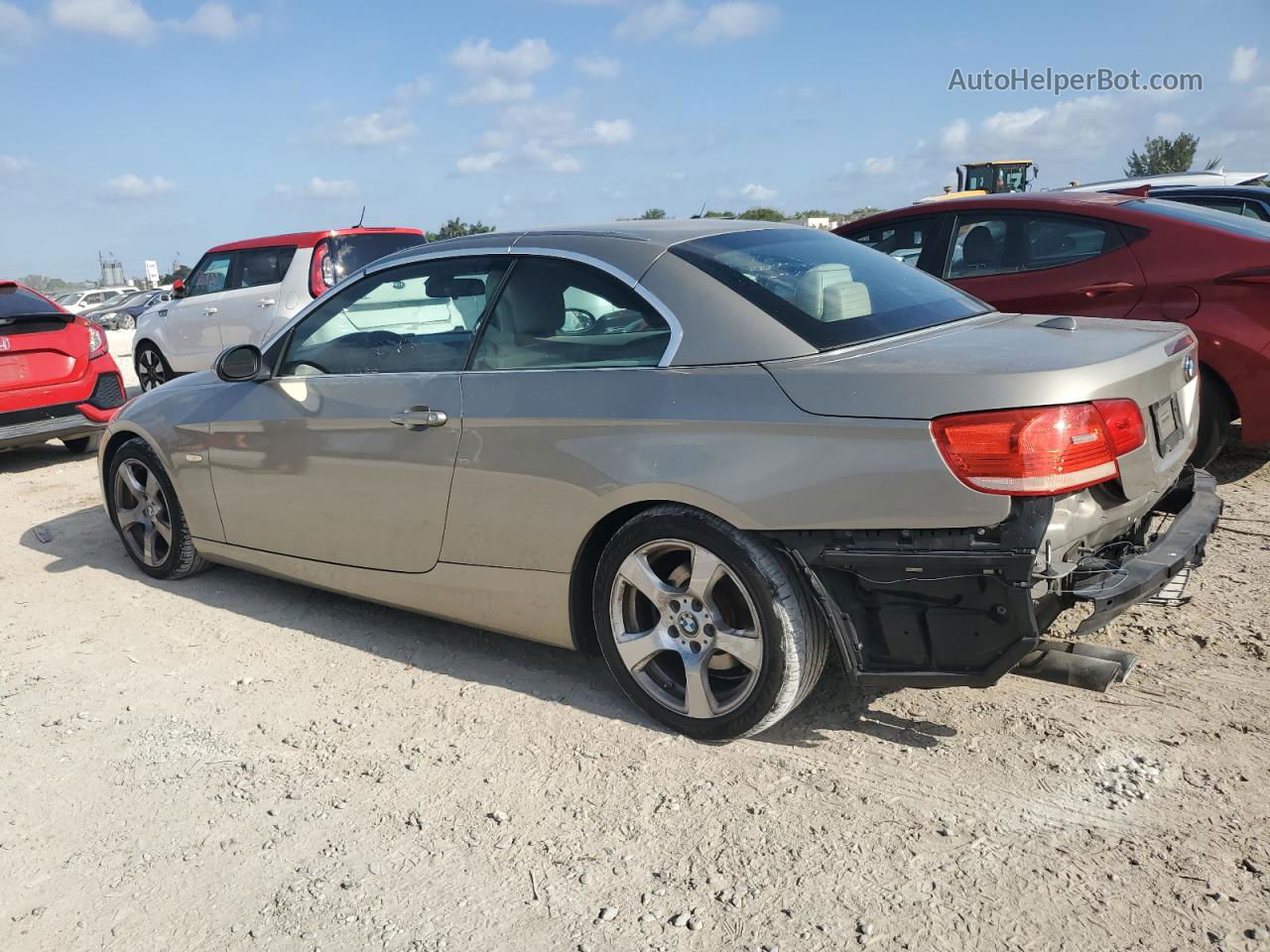 2008 Bmw 328 I Tan vin: WBAWL13538PX19208