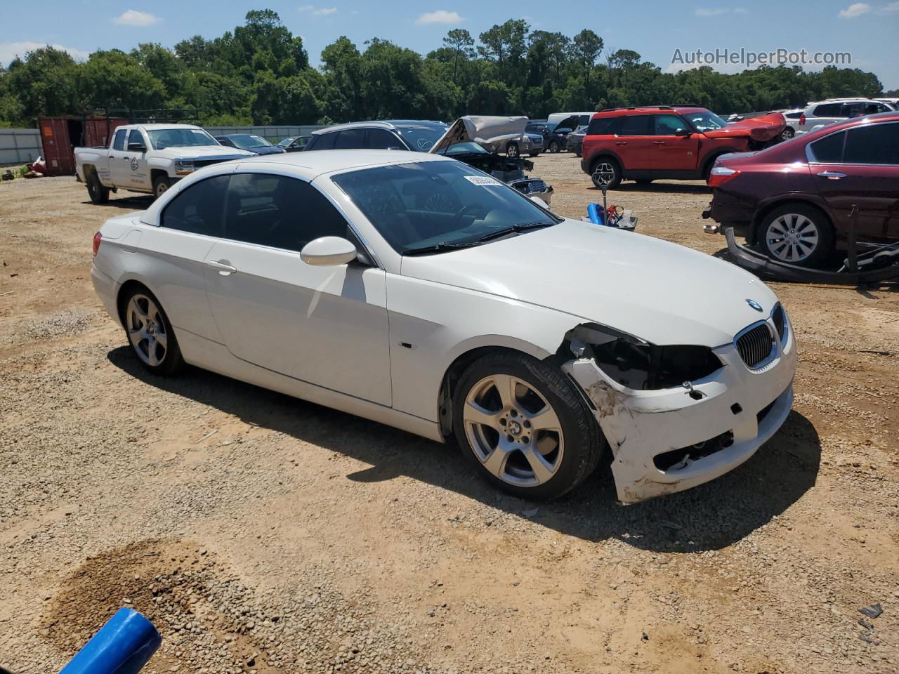 2008 Bmw 328 I White vin: WBAWL13538PX20116