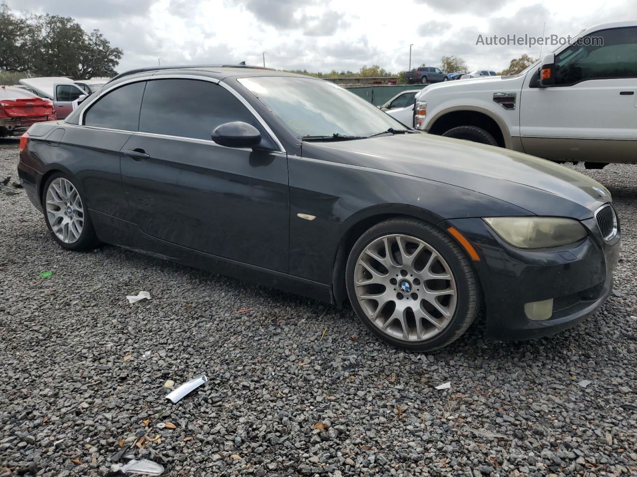 2008 Bmw 328 I Black vin: WBAWL13548PX20402