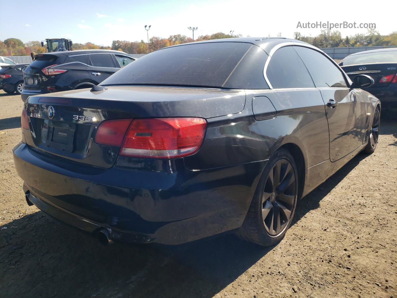 2008 Bmw 335 I Black vin: WBAWL73508PX52573