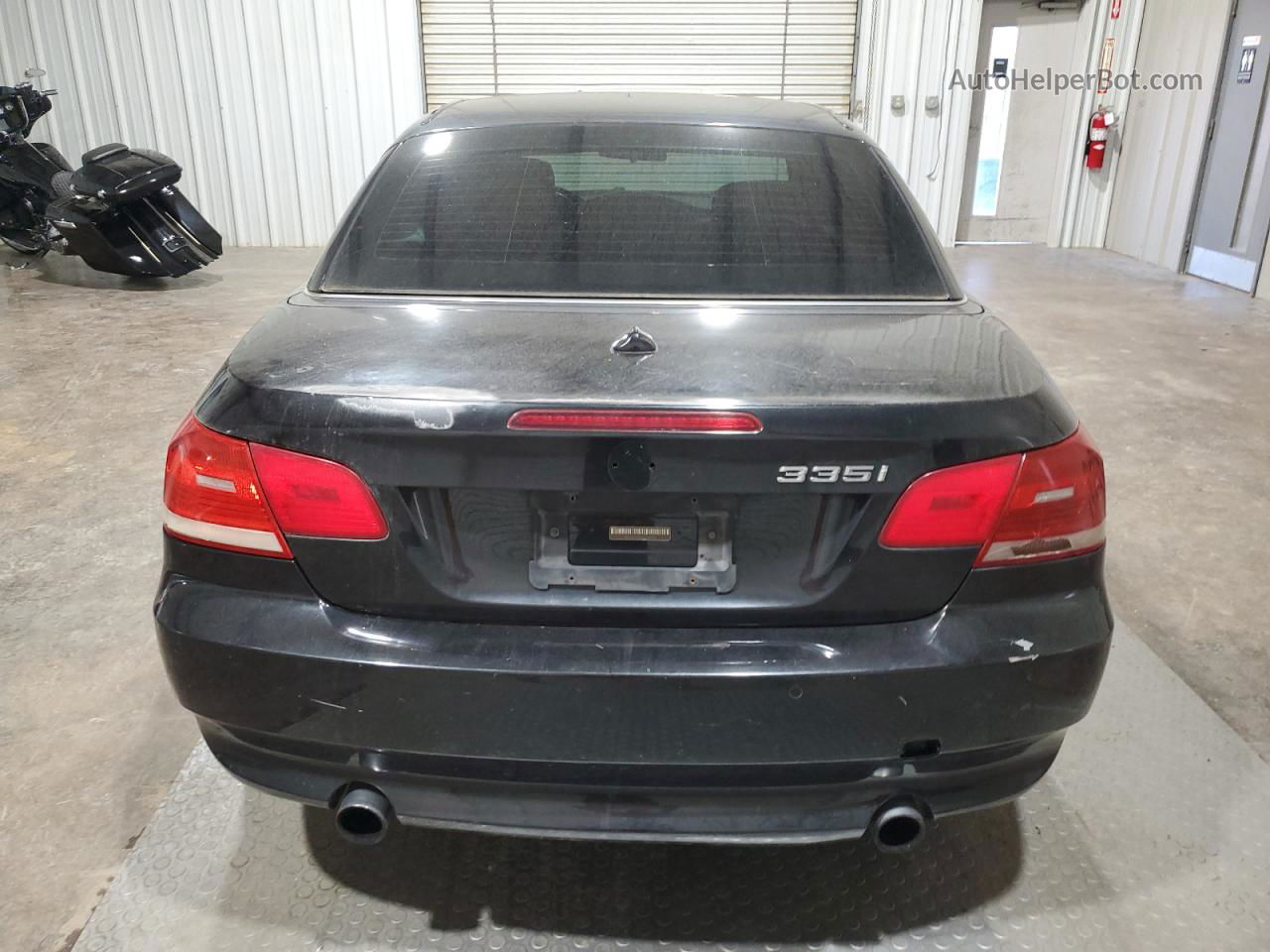 2008 Bmw 335 I Black vin: WBAWL73508PX58325