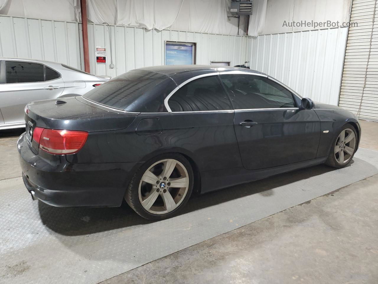 2008 Bmw 335 I Black vin: WBAWL73508PX58325