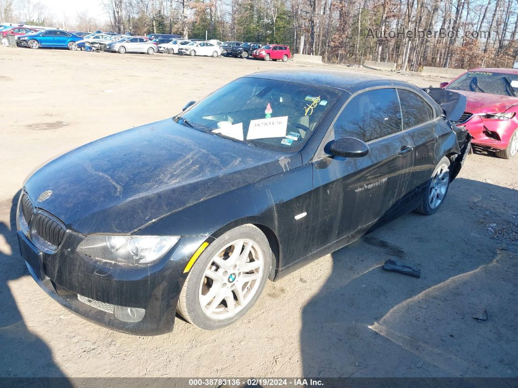 2008 Bmw 335i Black vin: WBAWL73528PX53496