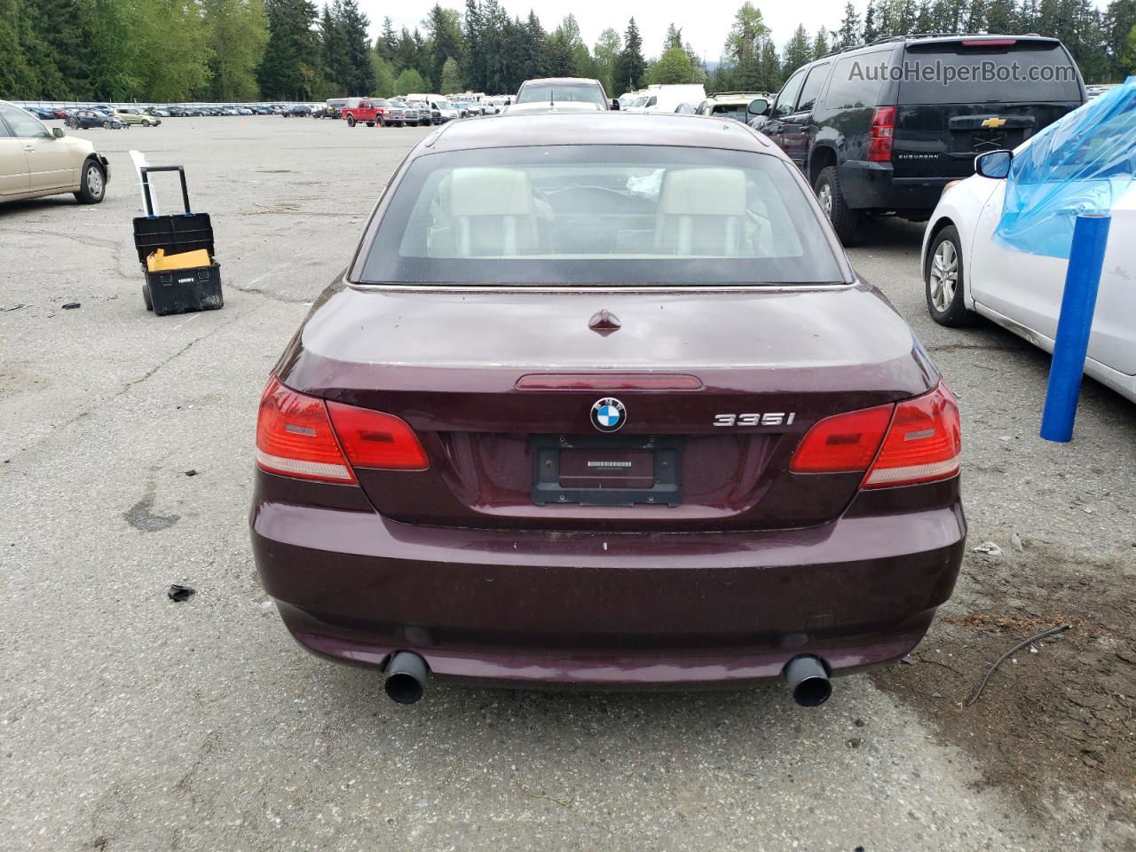 2008 Bmw 335 I Brown vin: WBAWL73538PX55385