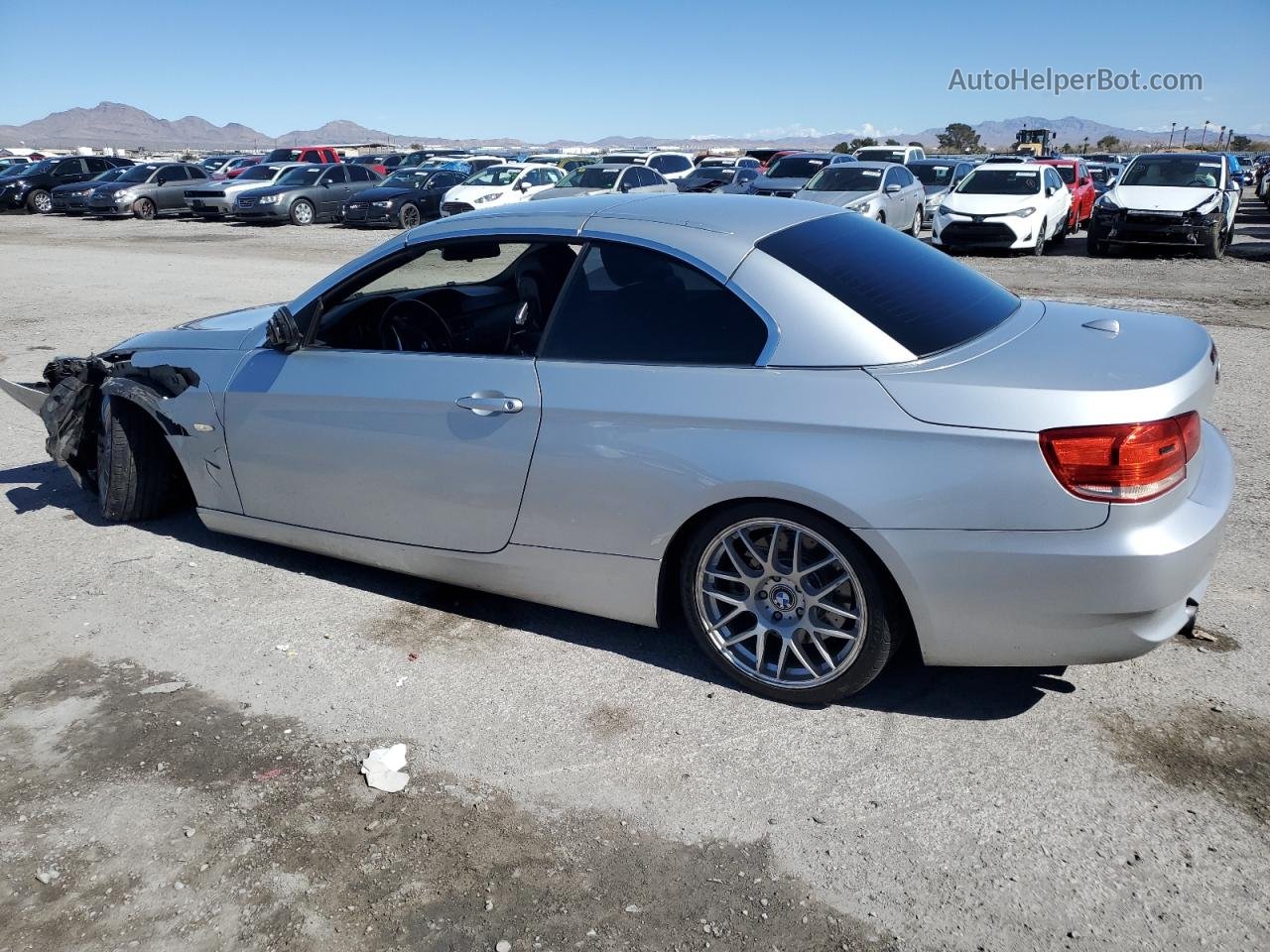 2008 Bmw 335 I Silver vin: WBAWL73548PX57825