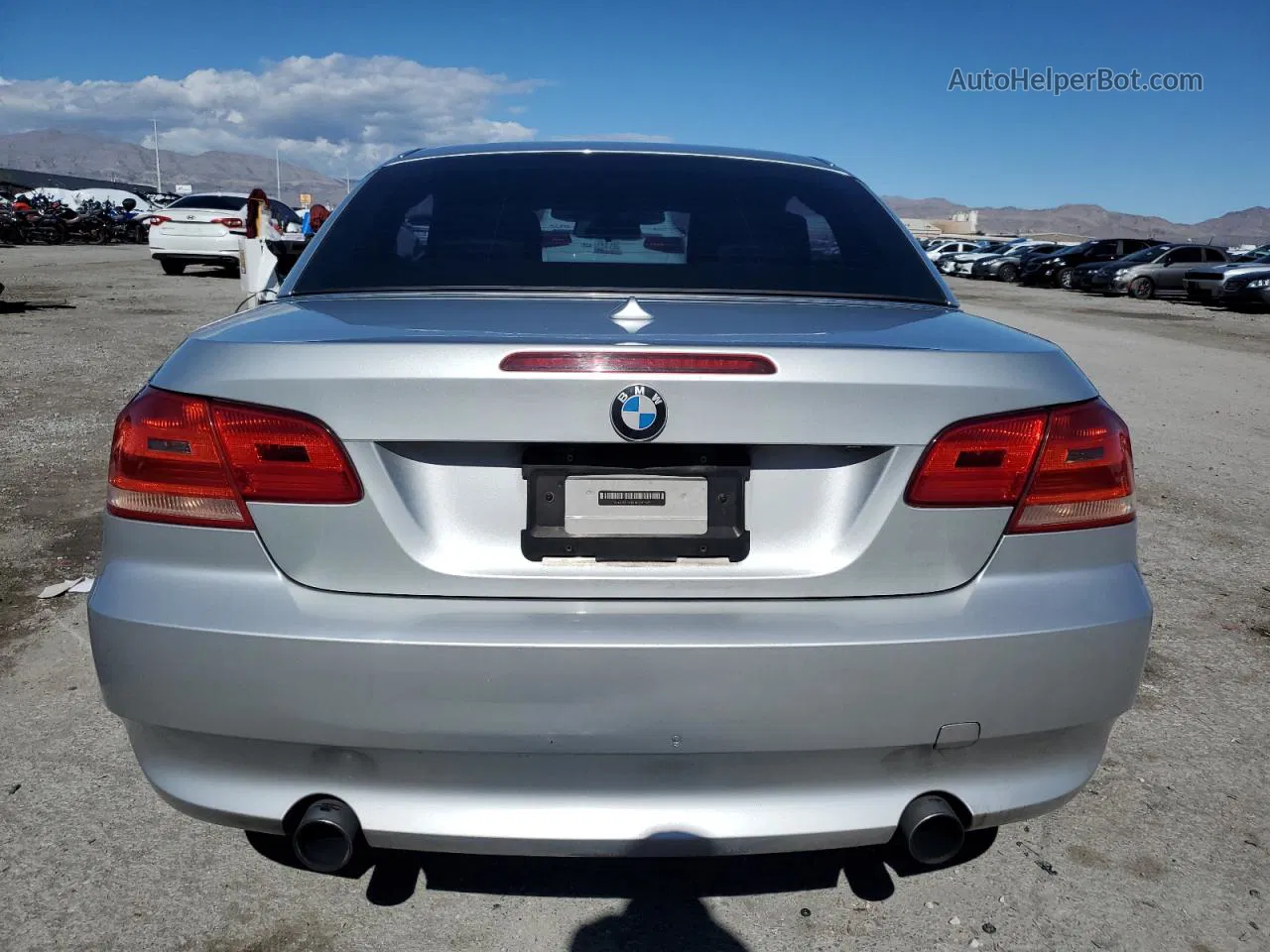 2008 Bmw 335 I Silver vin: WBAWL73548PX57825