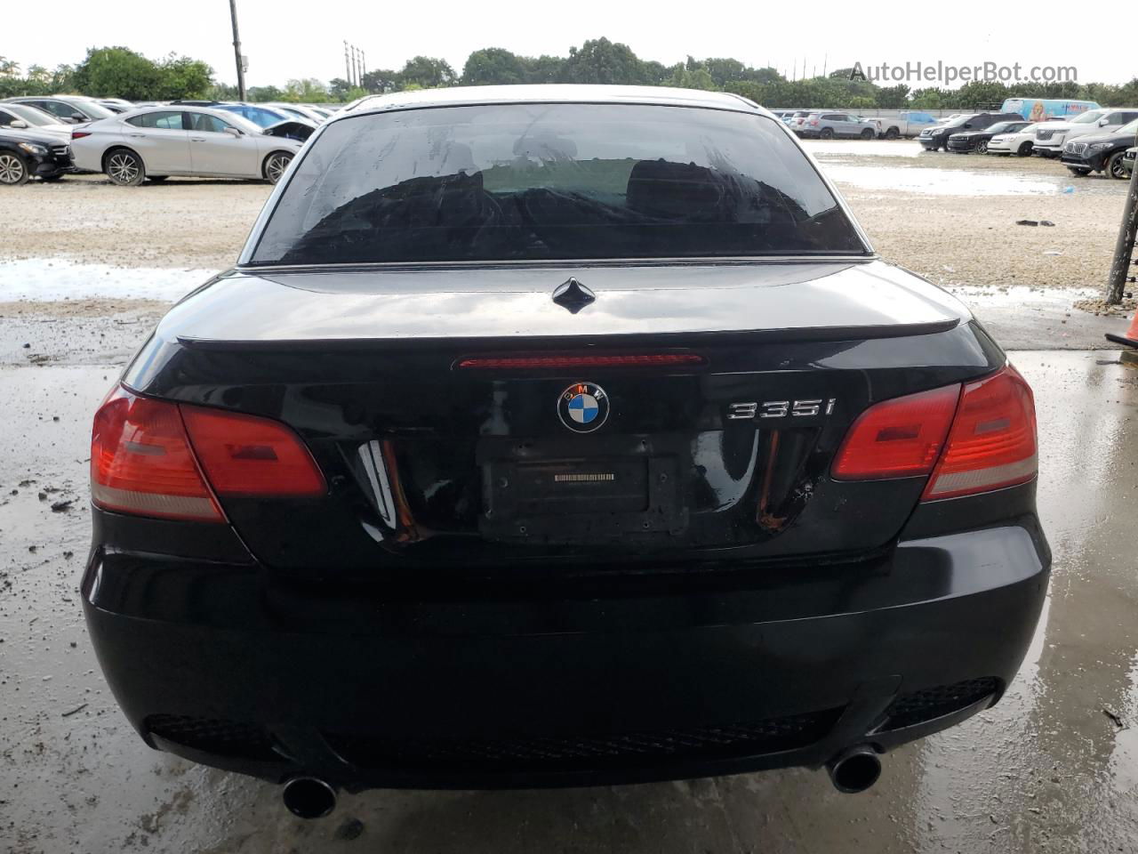 2008 Bmw 335 I Черный vin: WBAWL73558P178178