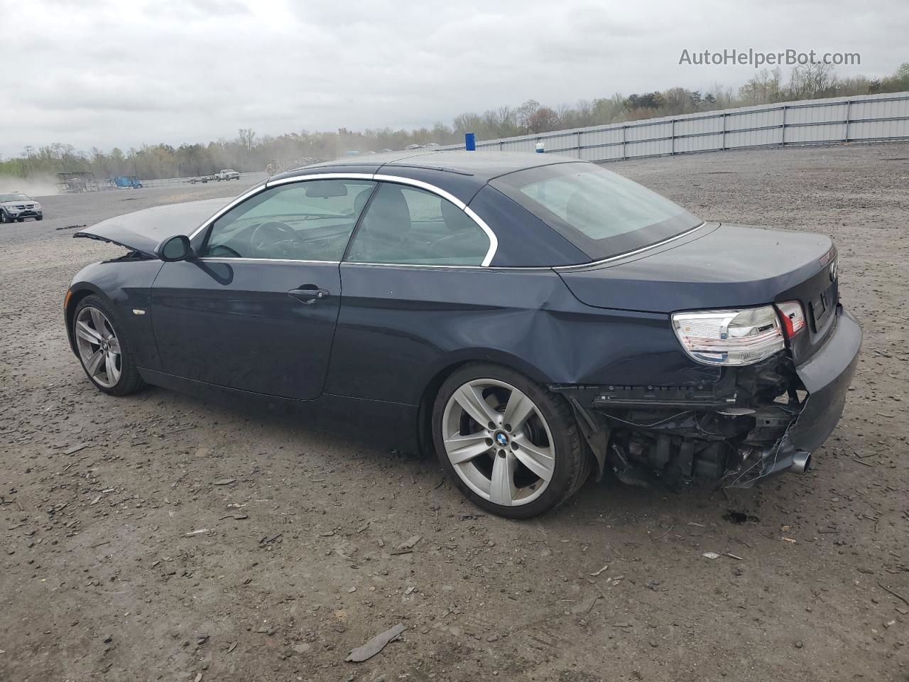 2008 Bmw 335 I Blue vin: WBAWL73558PX57509