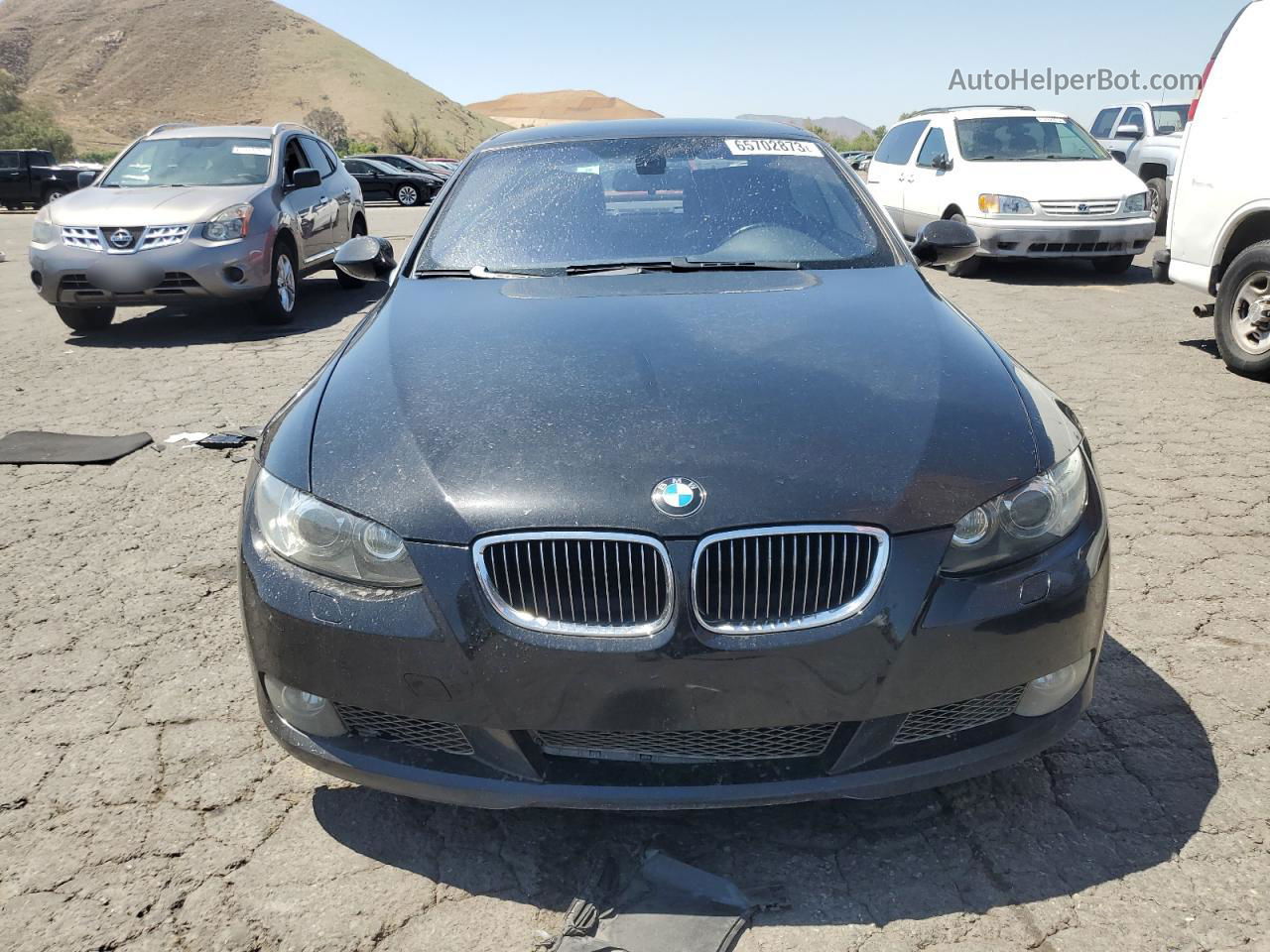 2008 Bmw 335 I Black vin: WBAWL73568PX54036