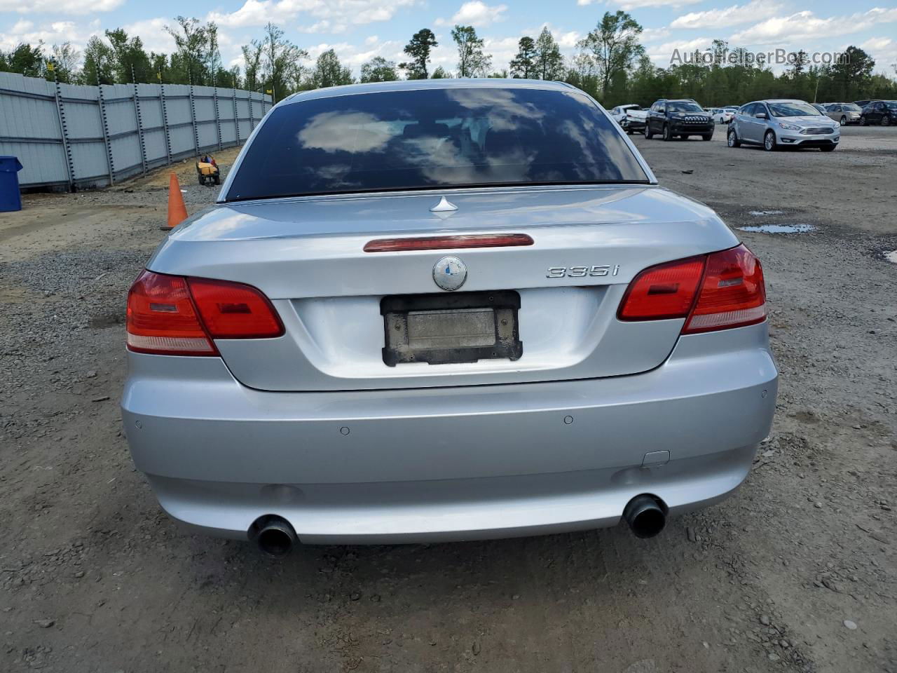 2008 Bmw 335 I Silver vin: WBAWL73578PX52537