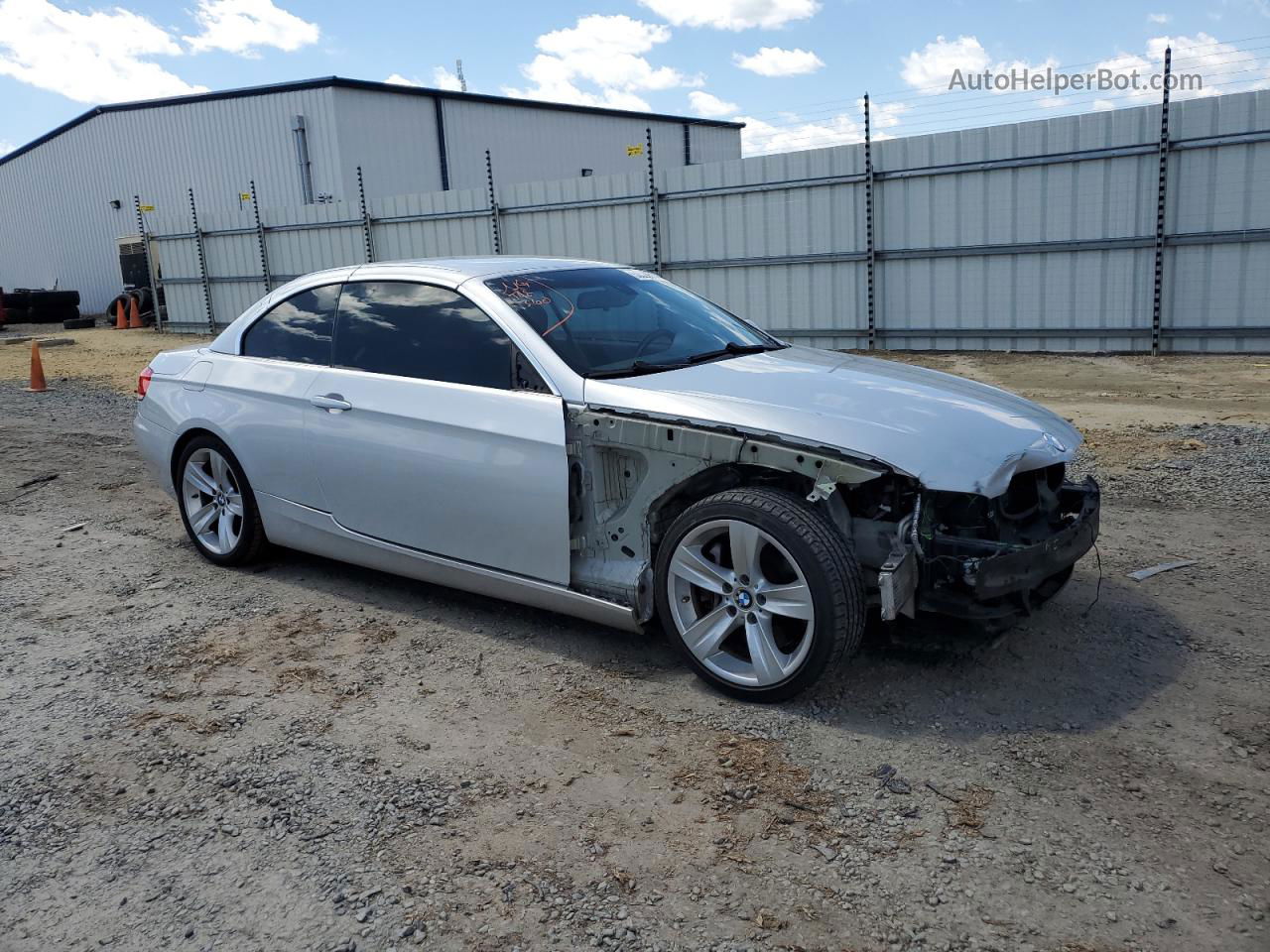 2008 Bmw 335 I Silver vin: WBAWL73578PX52537