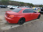 2008 Bmw 335 I Red vin: WBAWL73578PX57866