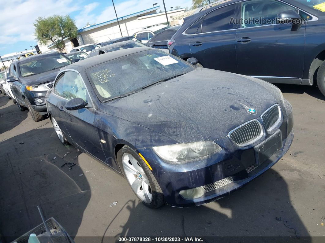 2008 Bmw 3 Series 335i Blue vin: WBAWL73598PX55469