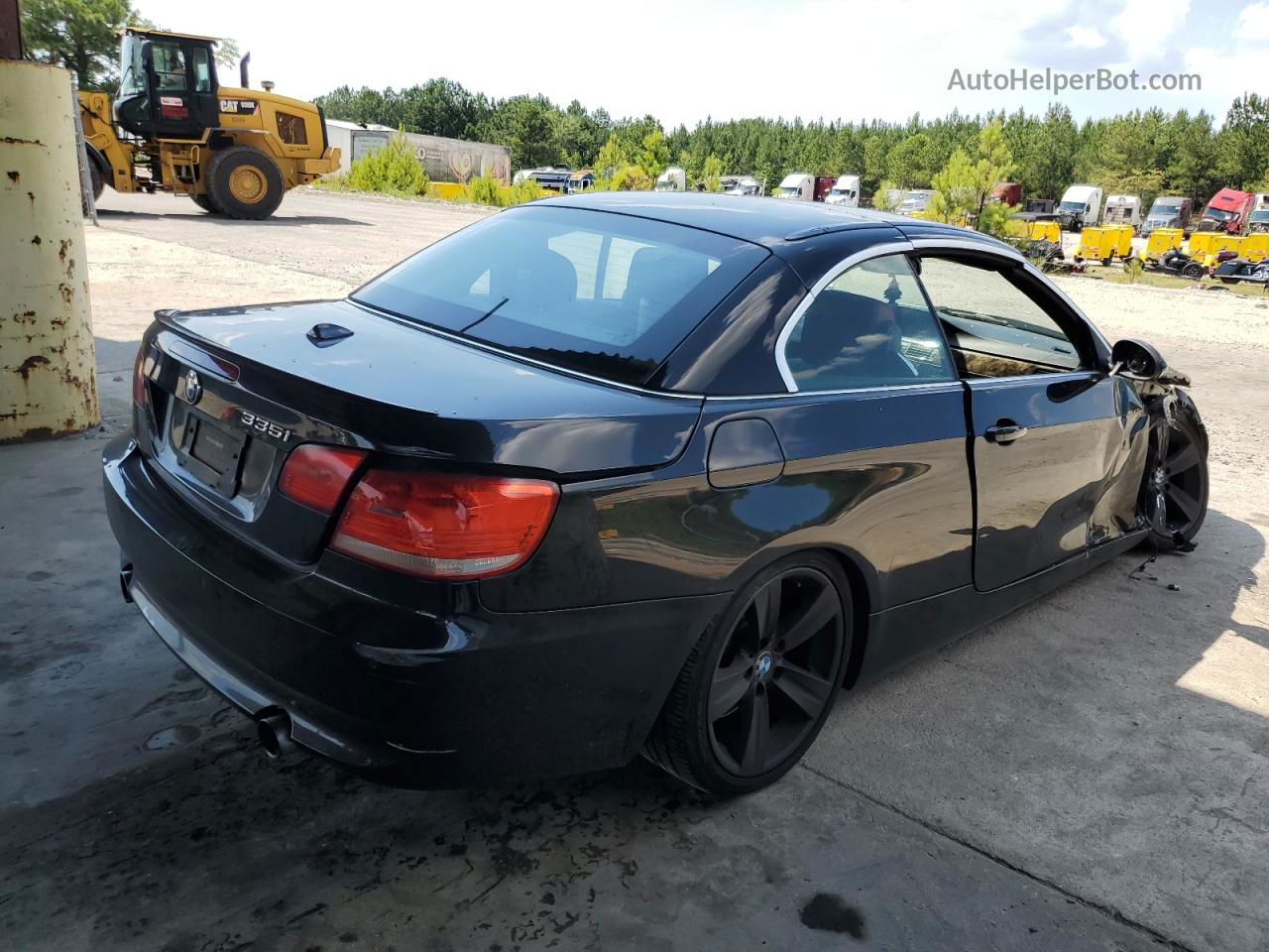 2008 Bmw 335 I Black vin: WBAWL735X8P178001