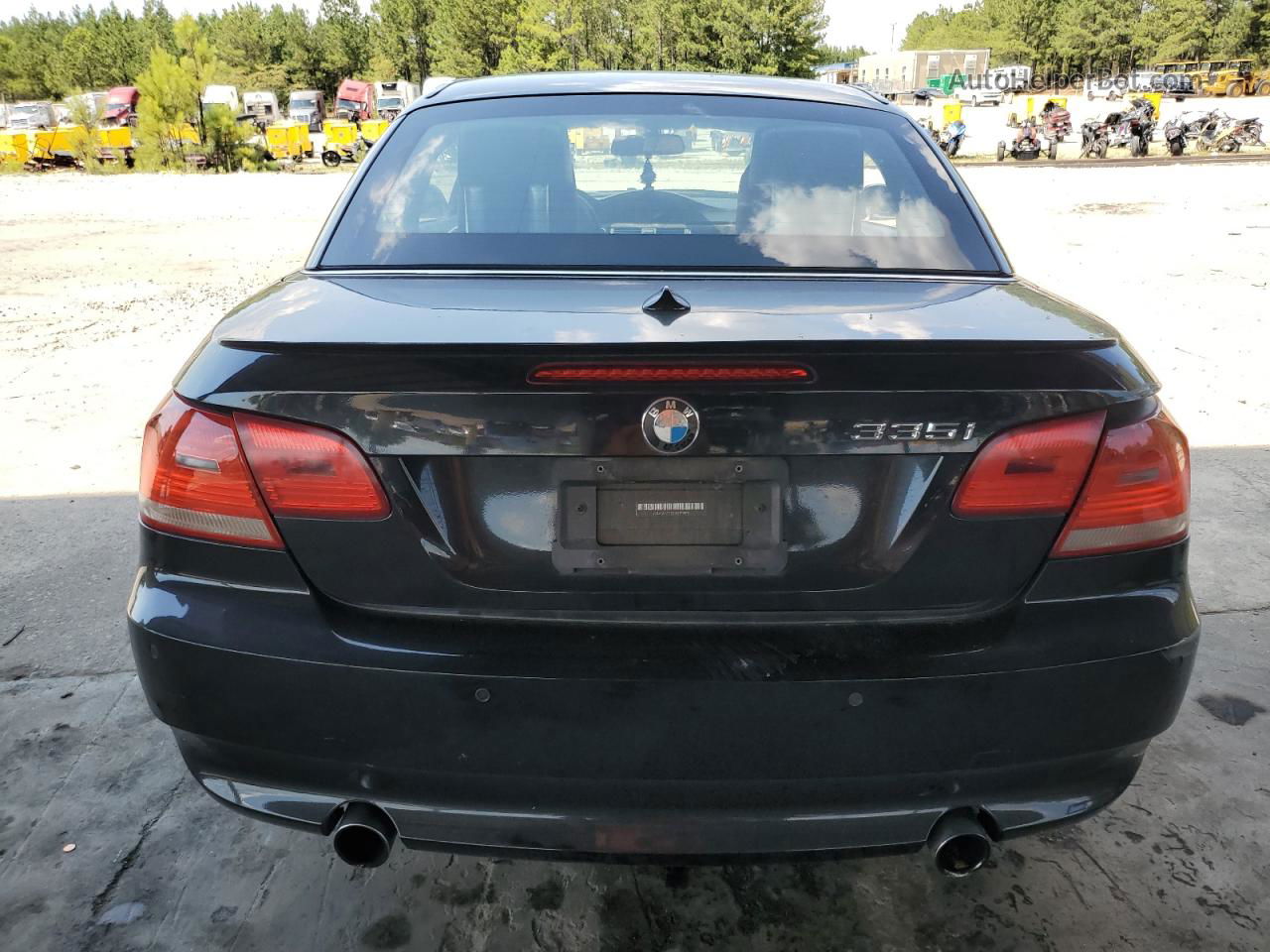 2008 Bmw 335 I Black vin: WBAWL735X8P178001