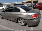 2008 Bmw 3 Series 335i Бежевый vin: WBAWL735X8PX53908