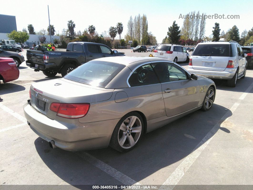 2008 Bmw 3 Series 335i Beige vin: WBAWL735X8PX53908