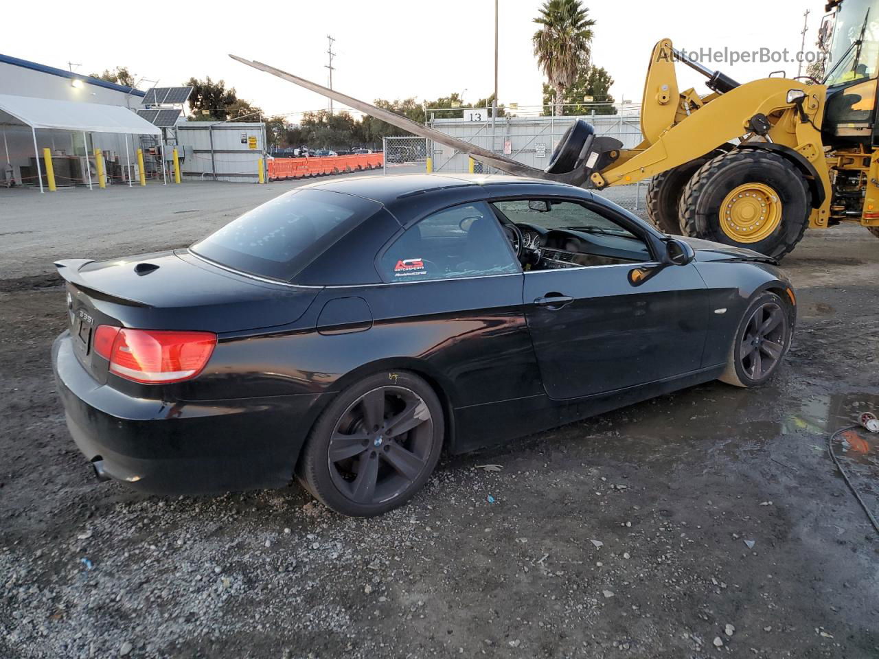 2008 Bmw 335 I Black vin: WBAWL735X8PX55710