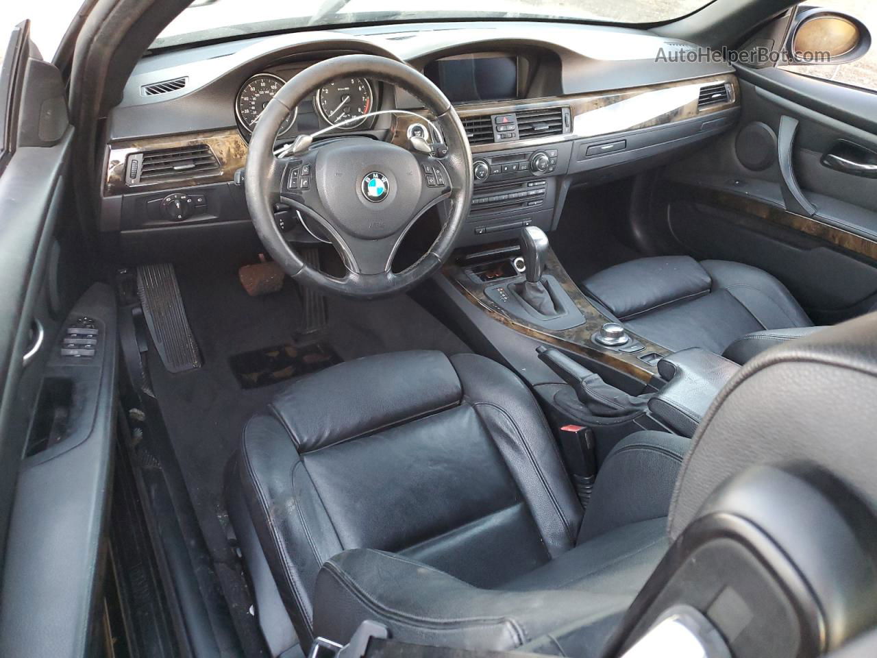 2008 Bmw 335 I Черный vin: WBAWL735X8PX55710