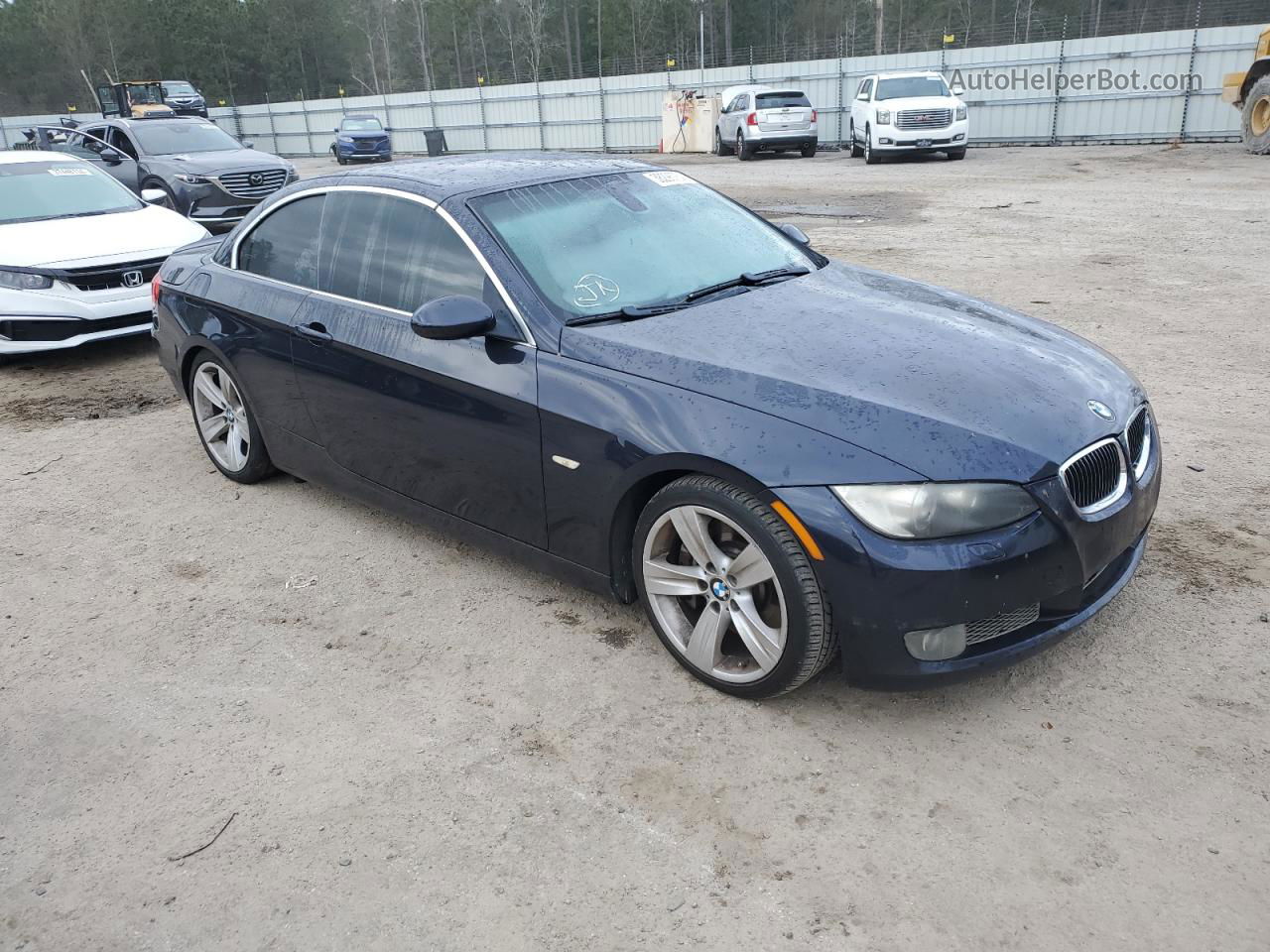 2008 Bmw 335 I Синий vin: WBAWL735X8PX56923