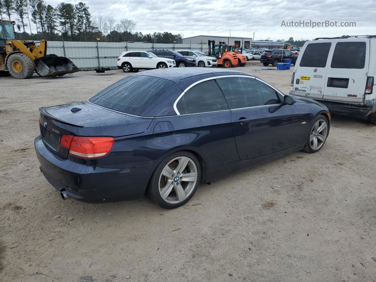 2008 Bmw 335 I Blue vin: WBAWL735X8PX56923