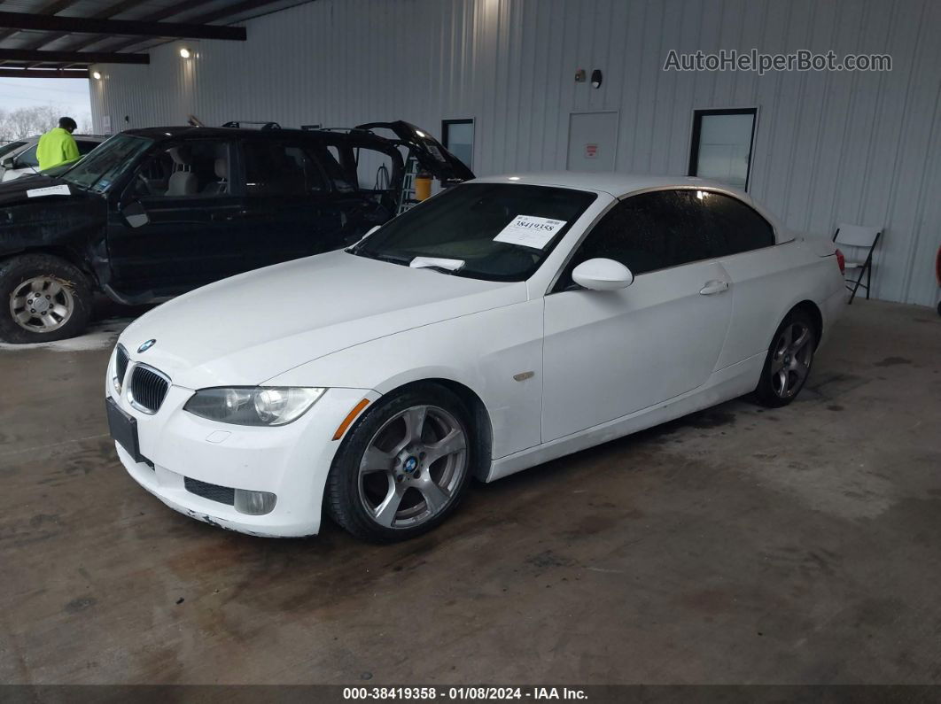 2008 Bmw 328i   White vin: WBAWR33538P153674