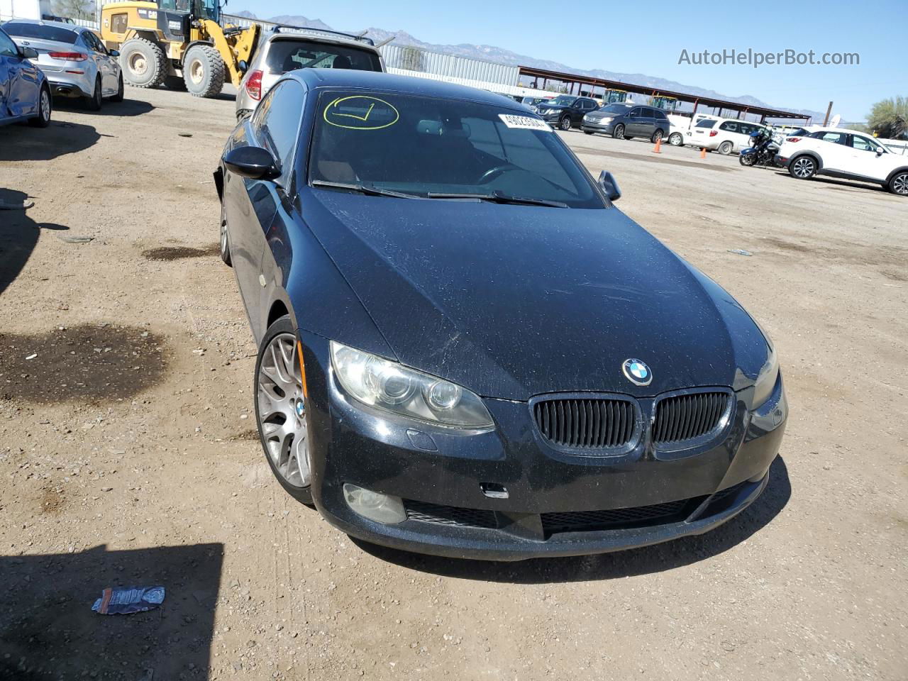 2008 Bmw 328 I Sulev Черный vin: WBAWR33548P154168