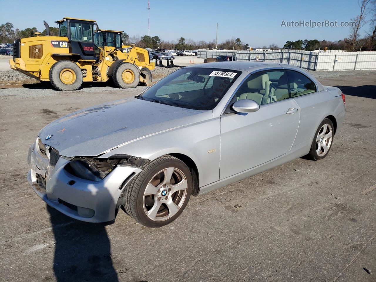 2008 Bmw 328 I Sulev Серебряный vin: WBAWR33568P152115