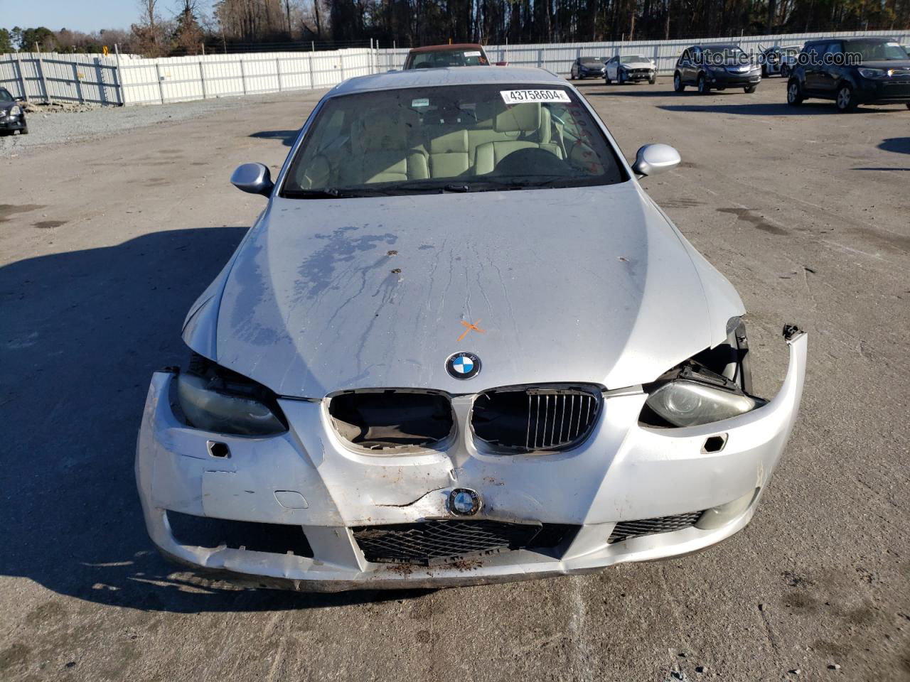 2008 Bmw 328 I Sulev Серебряный vin: WBAWR33568P152115