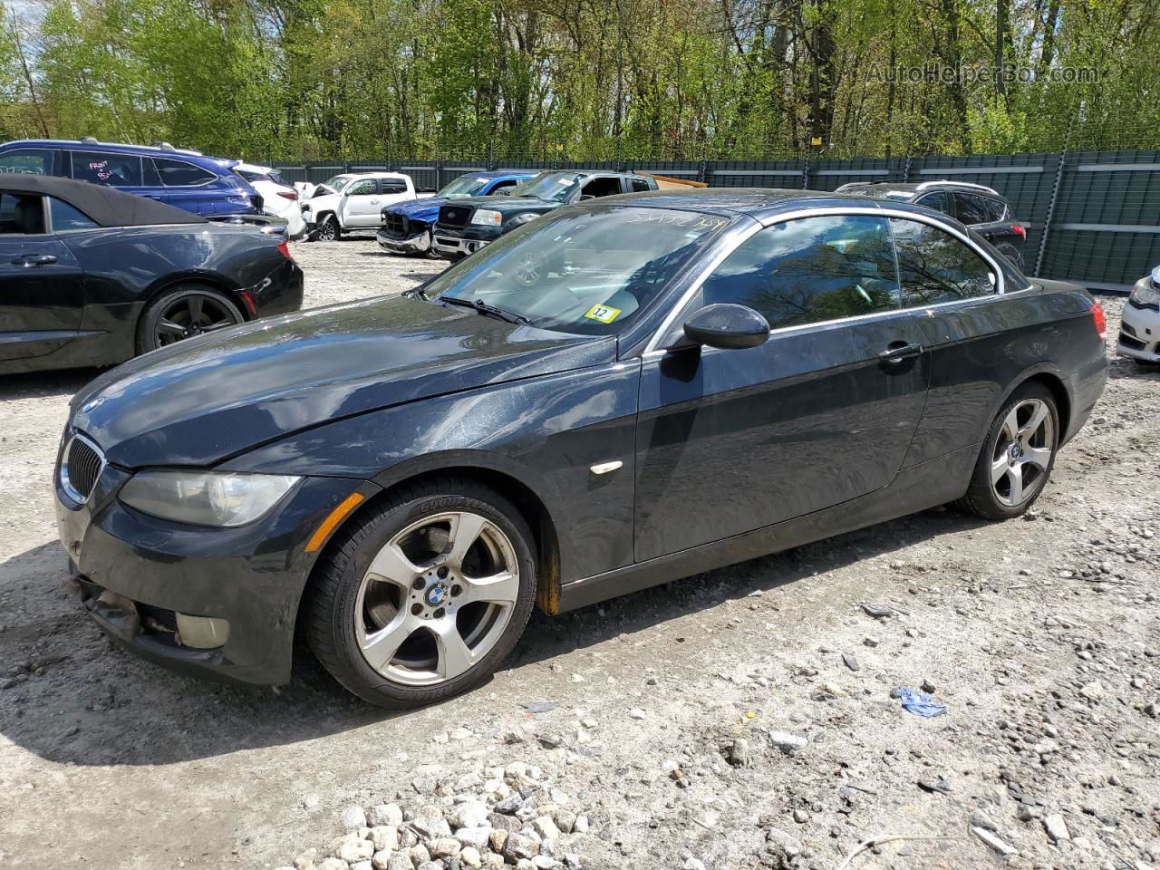 2008 Bmw 328 I Sulev Black vin: WBAWR33598P151167