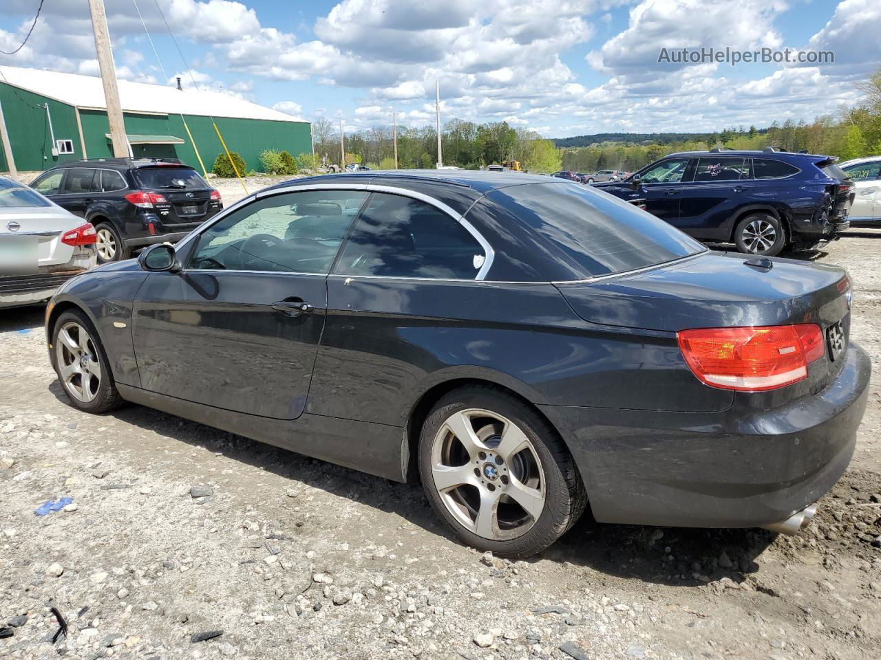 2008 Bmw 328 I Sulev Black vin: WBAWR33598P151167