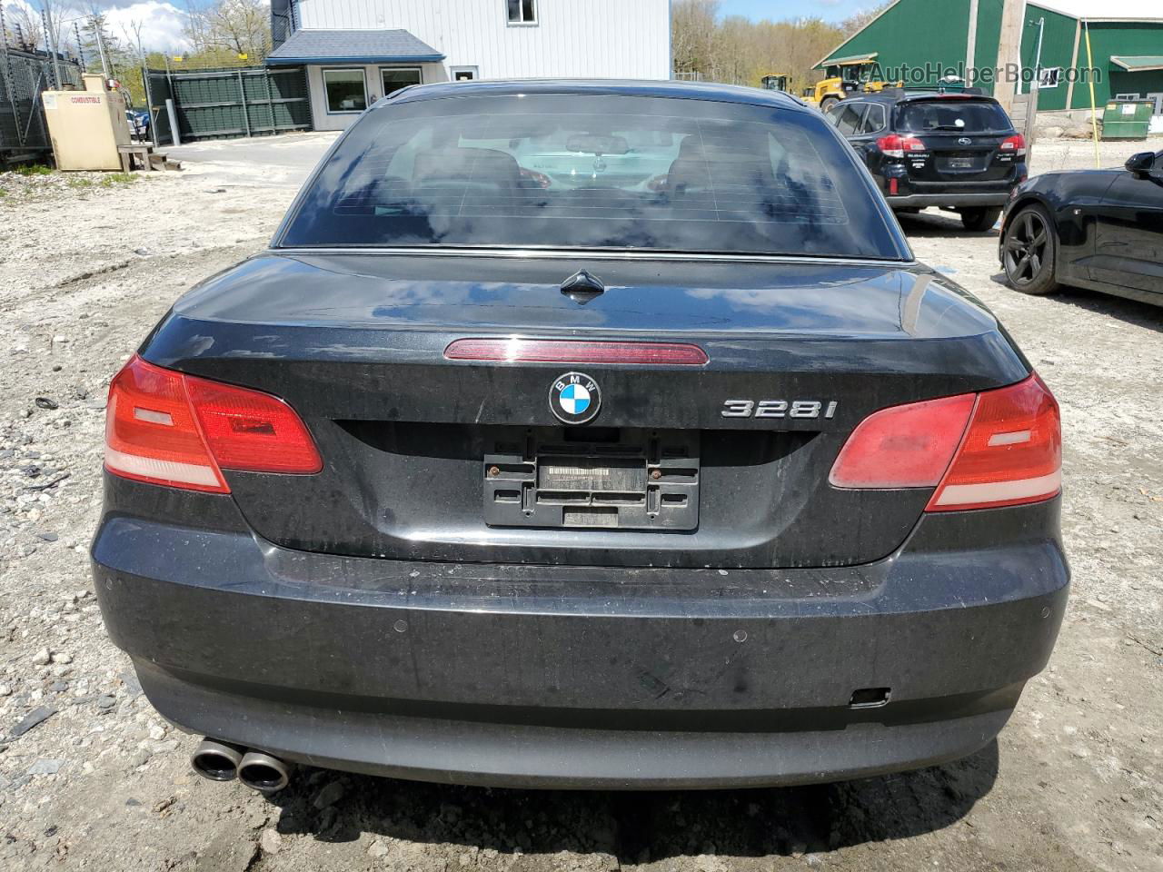 2008 Bmw 328 I Sulev Black vin: WBAWR33598P151167