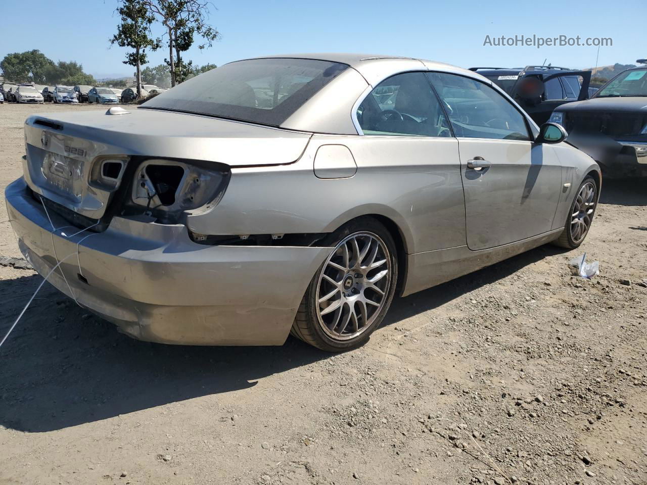 2008 Bmw 328 I Sulev Beige vin: WBAWR33598P151217