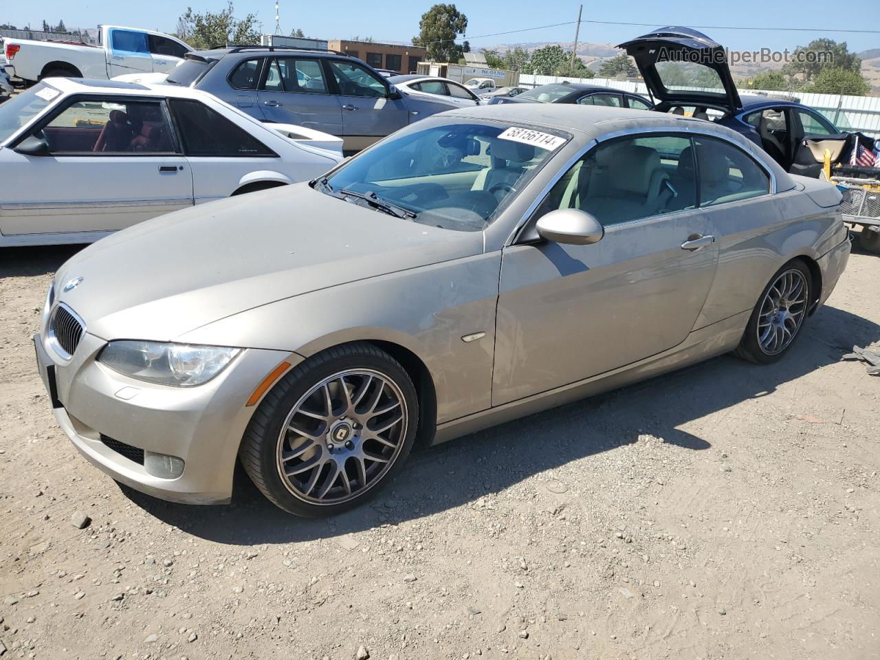 2008 Bmw 328 I Sulev Beige vin: WBAWR33598P151217