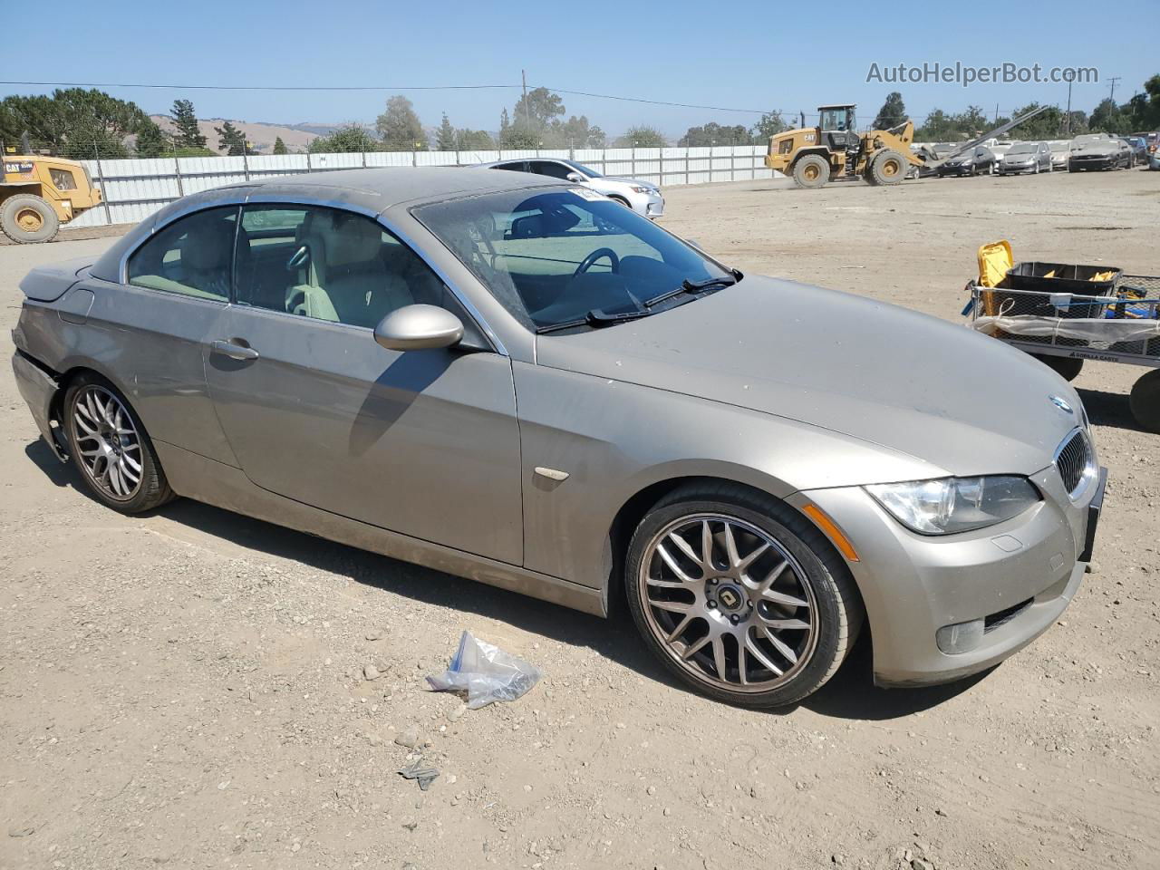 2008 Bmw 328 I Sulev Beige vin: WBAWR33598P151217