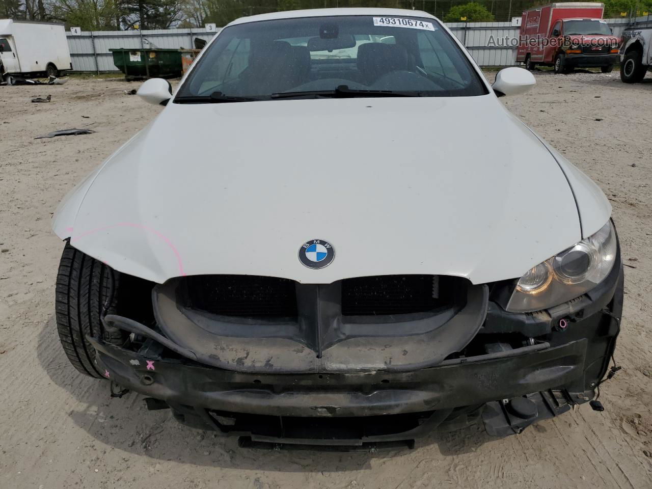 2008 Bmw 328 I Sulev White vin: WBAWR33598P151749