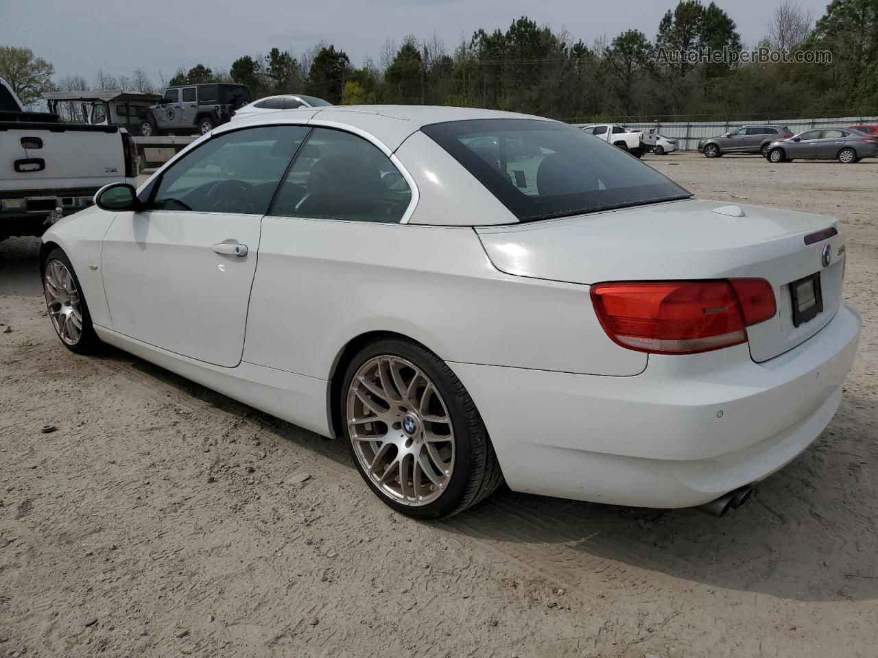 2008 Bmw 328 I Sulev White vin: WBAWR33598P151749