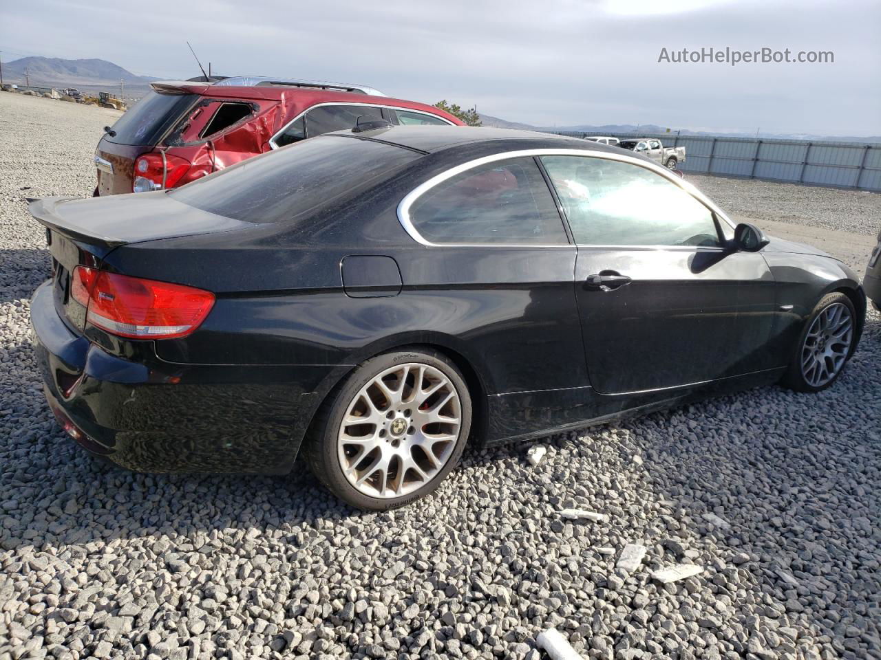 2008 Bmw 328 I Sulev Black vin: WBAWV13538P120559