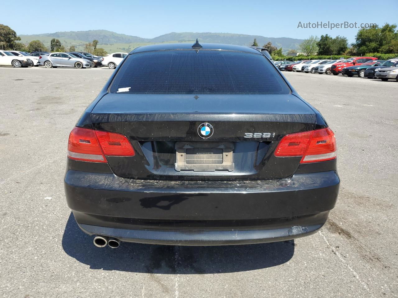 2008 Bmw 328 I Sulev Black vin: WBAWV13588P120721