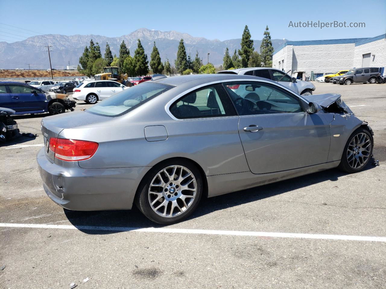 2008 Bmw 328 I Sulev Silver vin: WBAWV135X8P118405